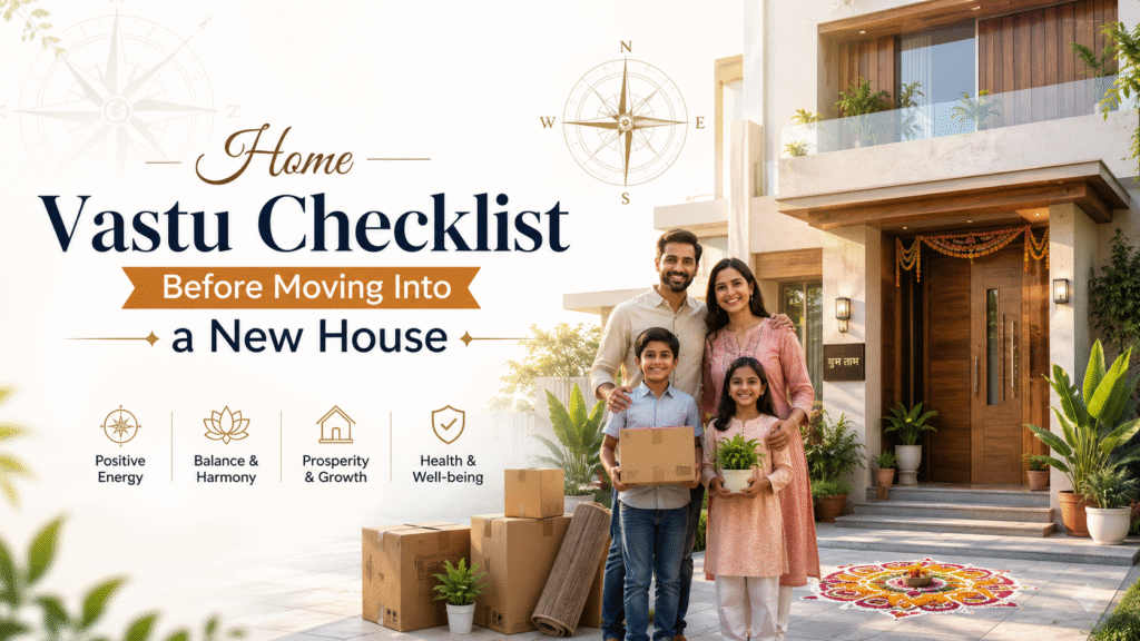 Home Vastu Checklist Before Moving Into a New House 