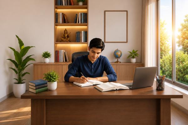 Study Table Placement and Design