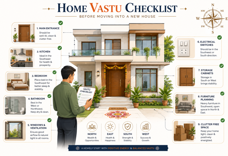 Essential Home Vastu Checklist