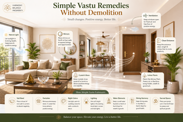 Understanding Non-Demolition Vastu Remedies