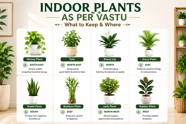 indoor plants Vastu home