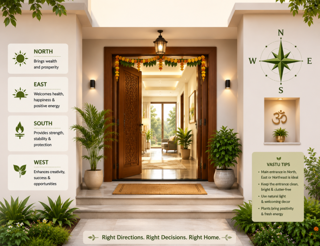 new home enterance