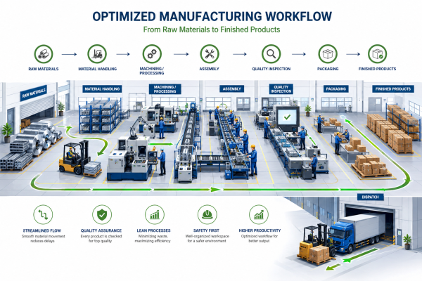 Factory Layout and Production Flow