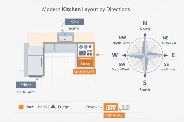 vastu-modern kitchen